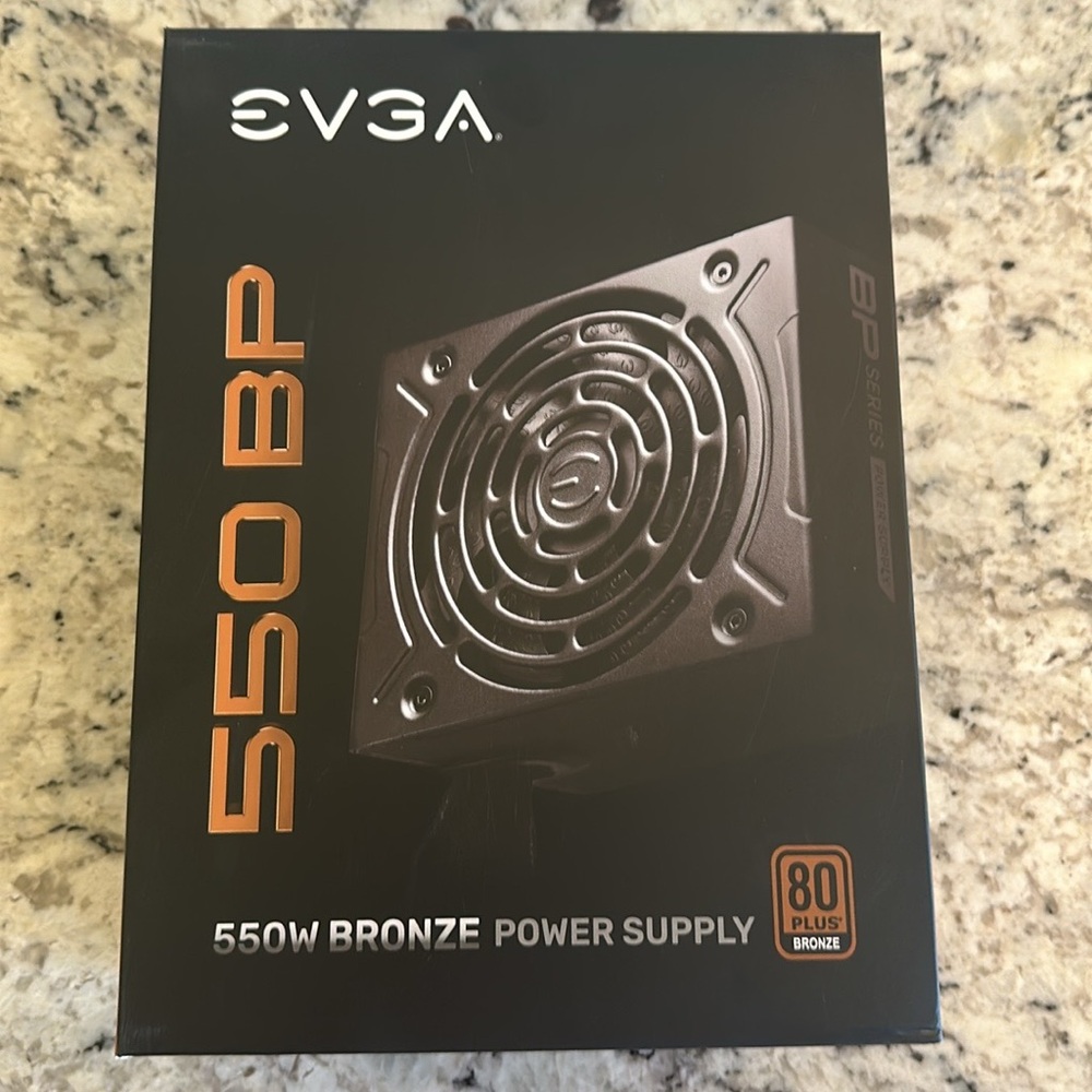 EVGA 550BP 550W 80+ Bronze Power Supply – Excellent Condition